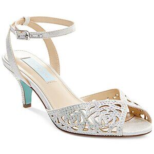 CLEARANCE!  Blue by Betsey Johnson - Raven Evening Sandals, Ladies Size 6.5